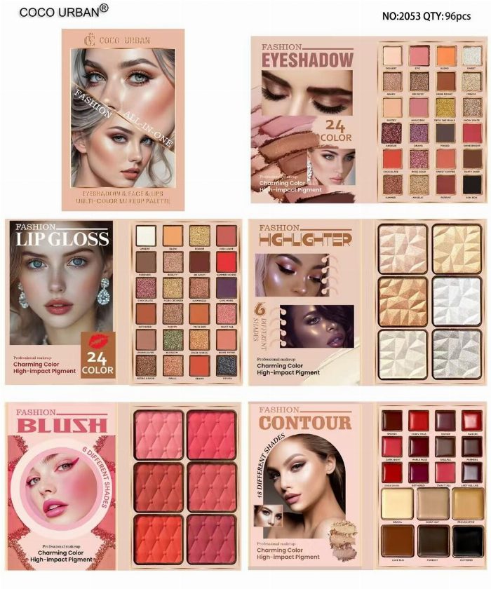 Paleta de Maquilhagem – Completa e Profissional Coco Urban