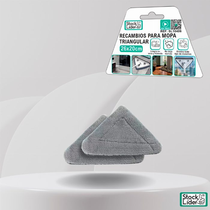 Recargas para mopa triangular
