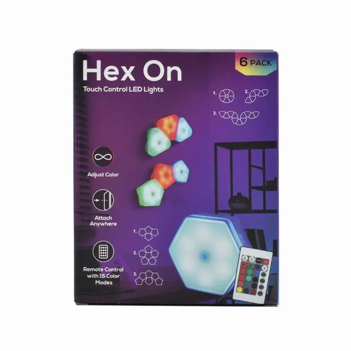 Luzes Decorativas Hexagonais