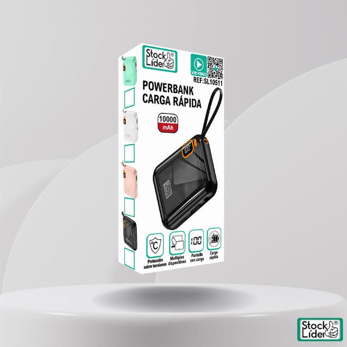 Powerbank carregamento rápido