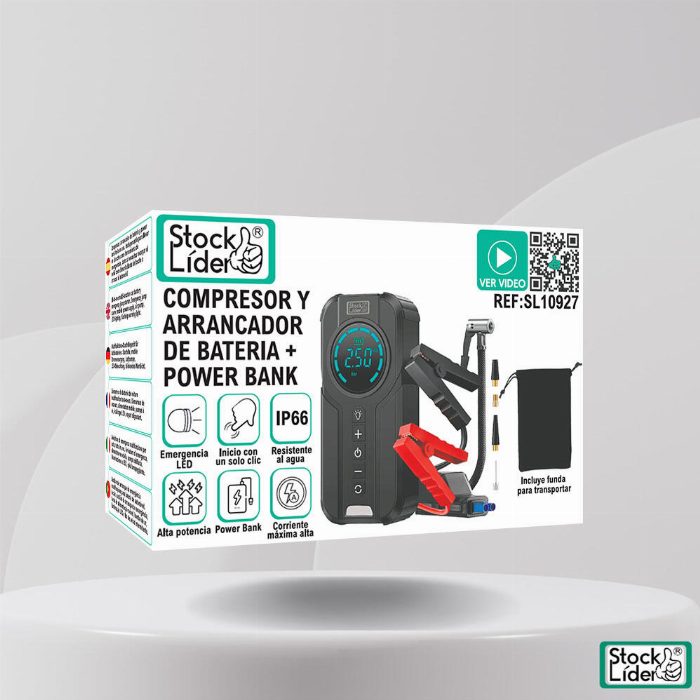 Compressor da bateria e entrada + banco de potência