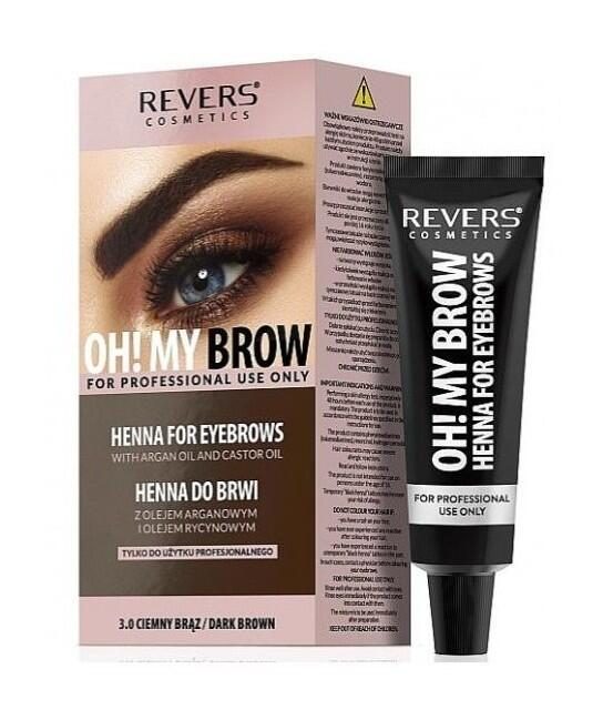 Henna para sobrancelhas castanhas profissionais – 15ml + 15ml
