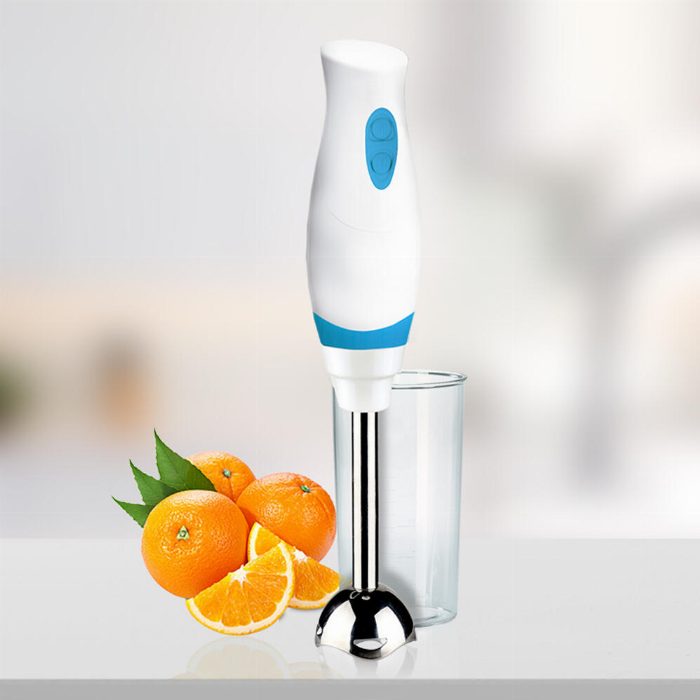 Handmetheader 300W 2 Velocidades De Aço Inoxidável 4-Sheet Blade Inclui Vidro