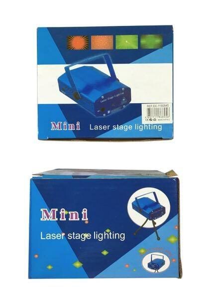 Mini luzes de discoteca laser