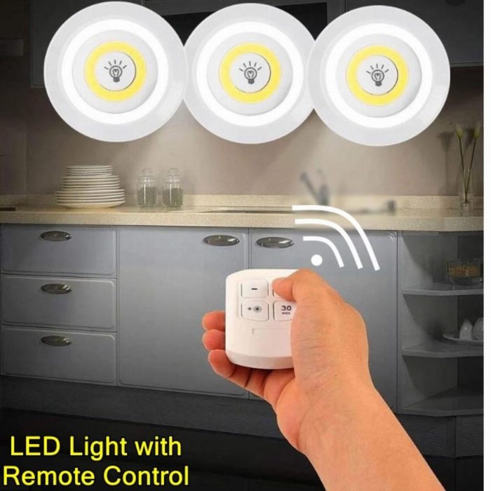 LED luzes comando- conjunto de 3 pcs