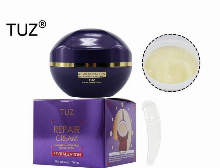 Creme facial revitalizante com colágeno