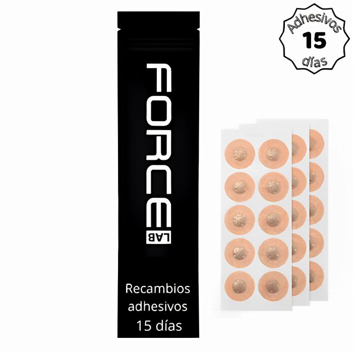 Peças de reposição adesivas Tiras nasais (15 dias)