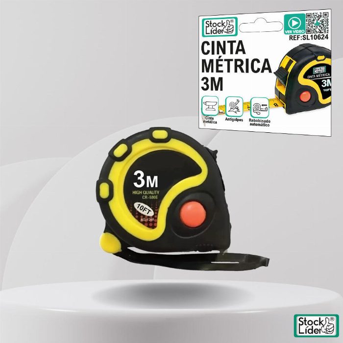Fita métrica de 3m