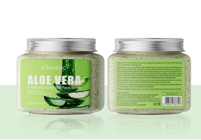 Esfoliante corporal de Aloe Vera - 300GR