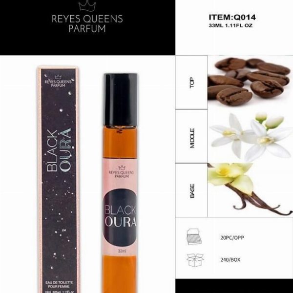 Perfume Eau de Toilette Preto Oura Pour Femme 33ml