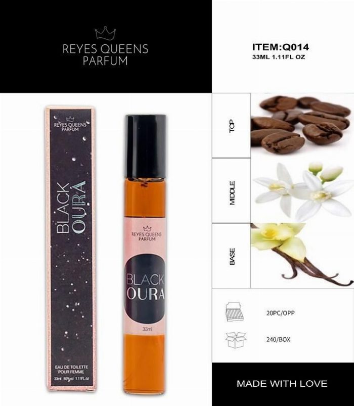 Perfume Eau de Toilette Preto Oura Pour Femme 33ml
