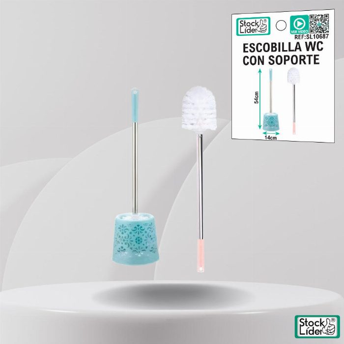 Escova de WC com suporte