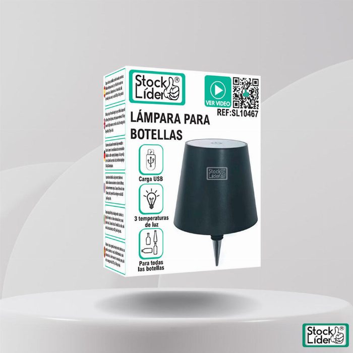 Lâmpada para garrafas
