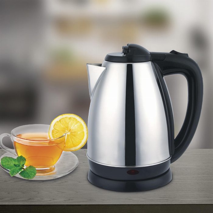 1 Litro de chaleira de aço inoxidável elétrica