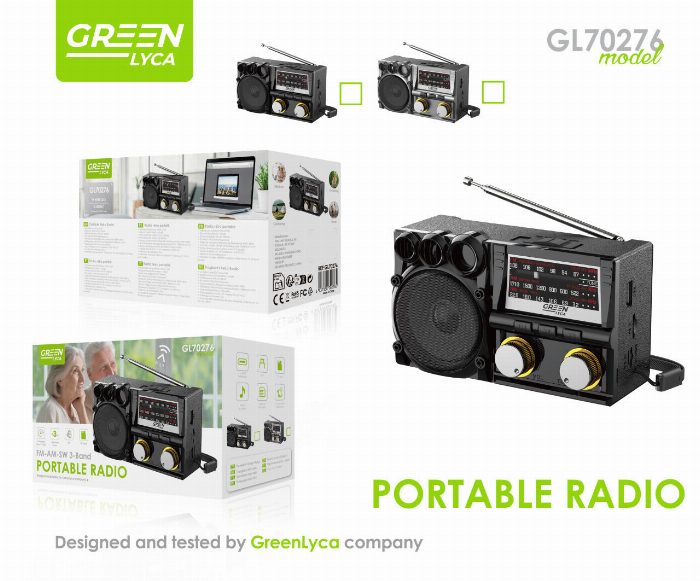 Rádio FM, Bluetooth 5, 5W, 1200mah