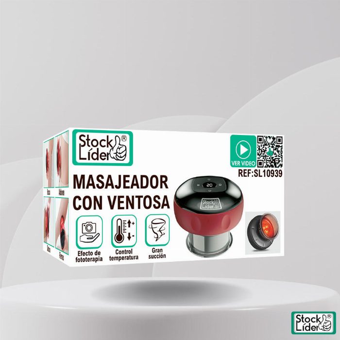 Massageador com ventosa