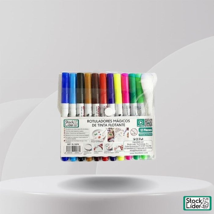 12pcs marcadores de água