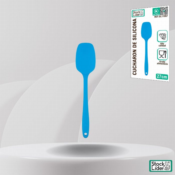 Colher de silicone