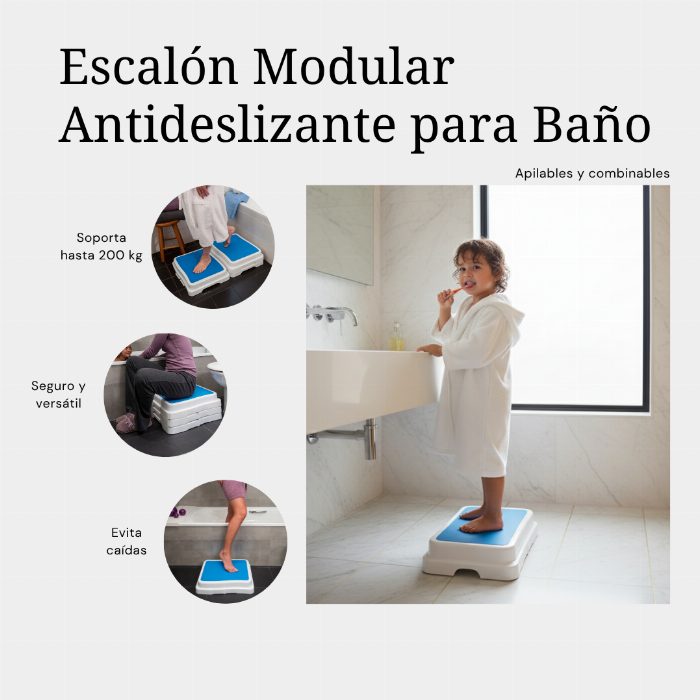 Passo modular para banho