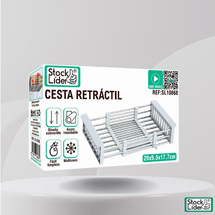 Cesta retrátil