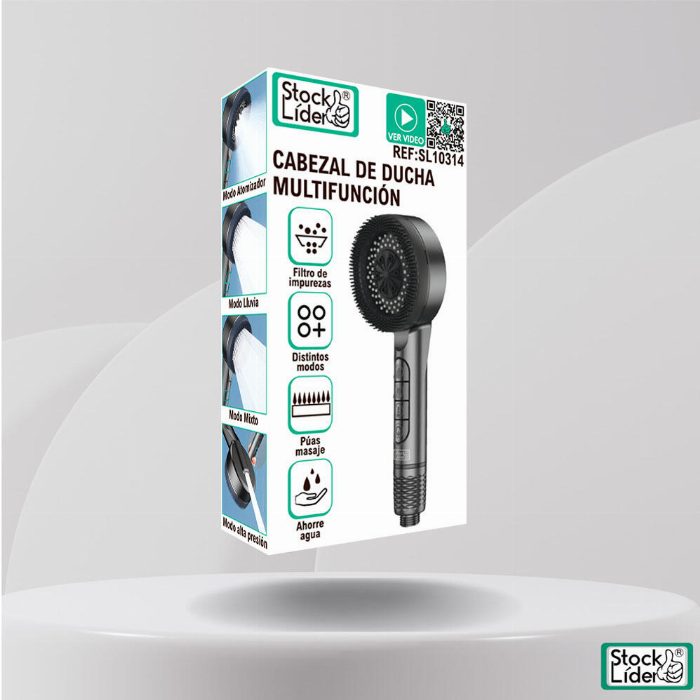 Cabeça de chuveiro multifunções