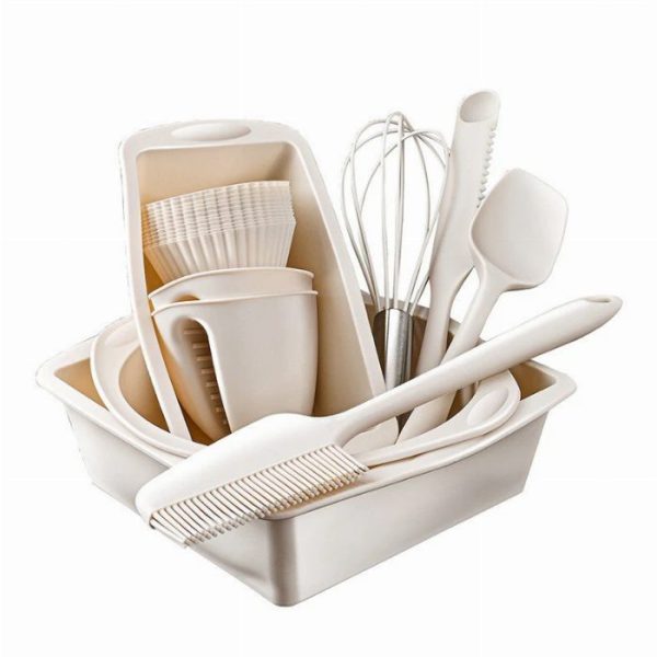Conjunto de cozinha profissional com silicone 22 acessório