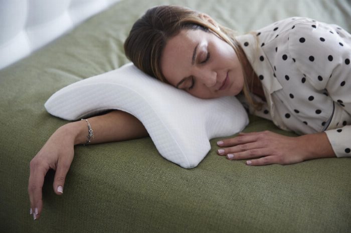 Travesseiro ergonómico para apoio e máximo conforto