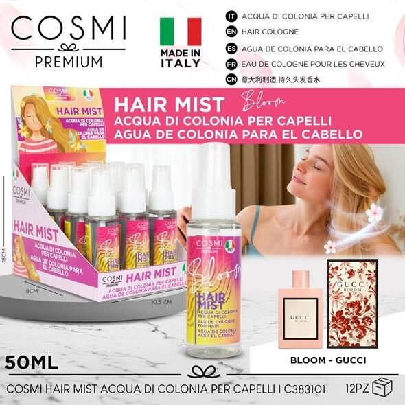 Colónia Bloom Água para Cabelo 50 ml