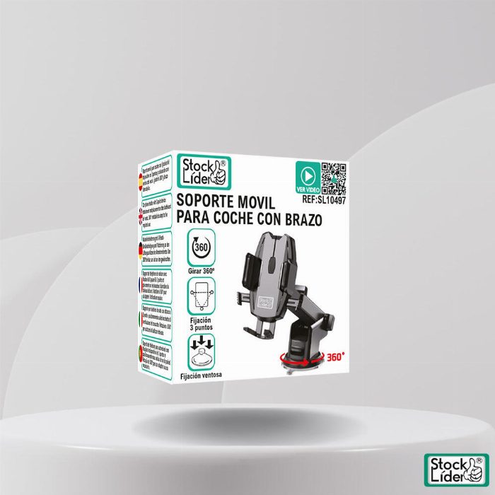 Suporte móvel do carro com braço