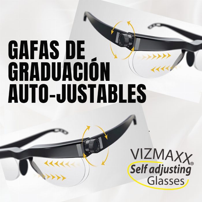 Auto-ajuste de óculos de graduação ajustáveis instantâneos