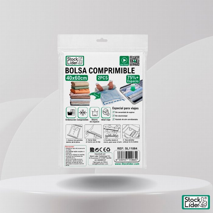 40X60 saco compressível