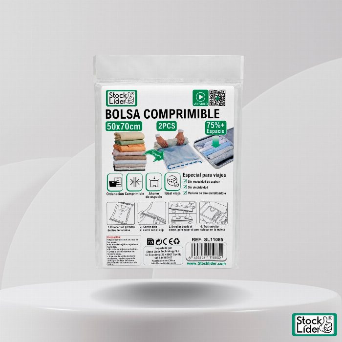 Saco compressível 50X70