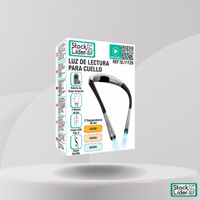Luz de leitura para pescoço