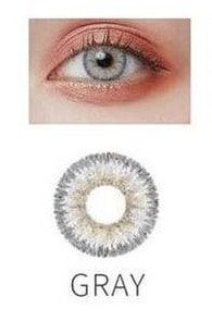 Platinum Grey Contact lentes - Olhar elegante e intenso
