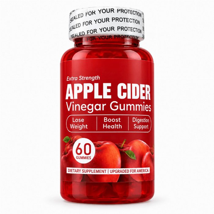 Extra Force Apple Vinagre Gummies (Gomas de Vinagre de Maçã)