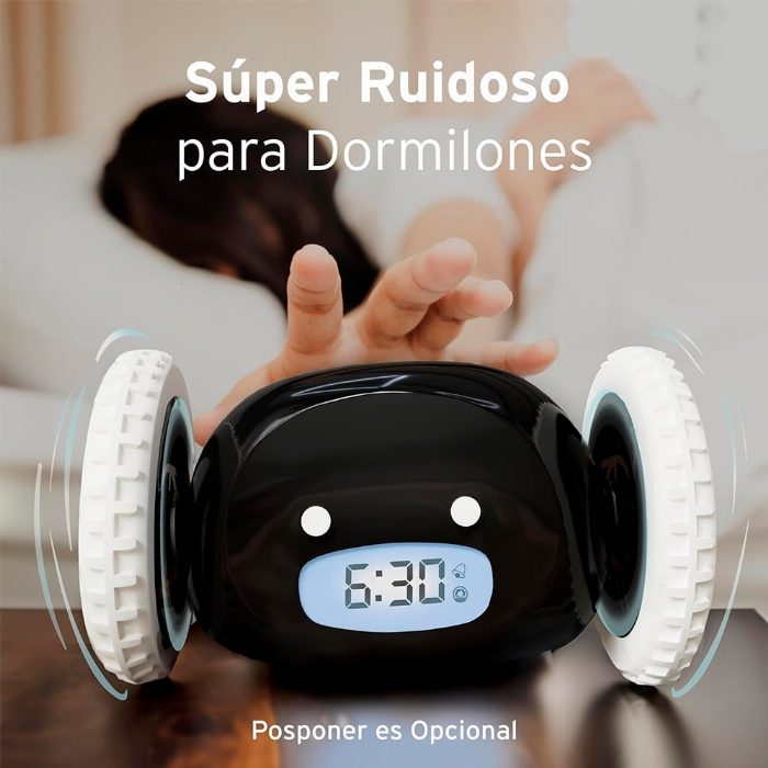 Despertar digital inteligente com rodas