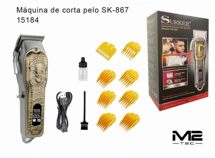 Máquina de corte de cabelo profissional SK-867