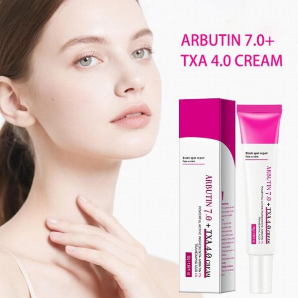 Creme facial iluminador Arbutin 7% + ácido tranexâmico 4% 50ML