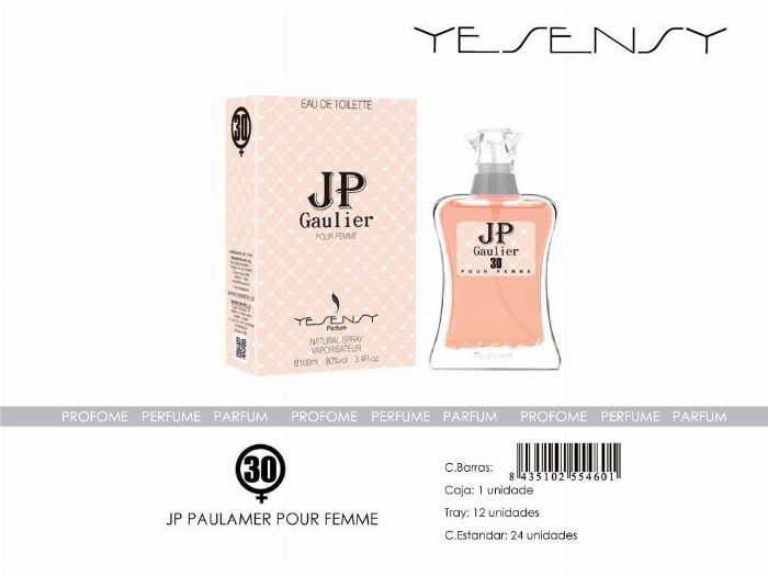 Perfume JP Paulamer para mulheres 100ml