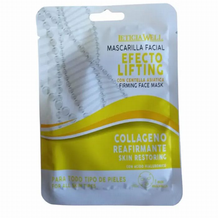 Efeito de levantamento da máscara facial