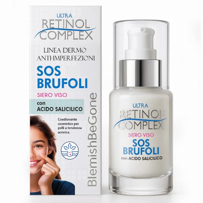 Sos sérum facial para acne 30ML Retinol Complex