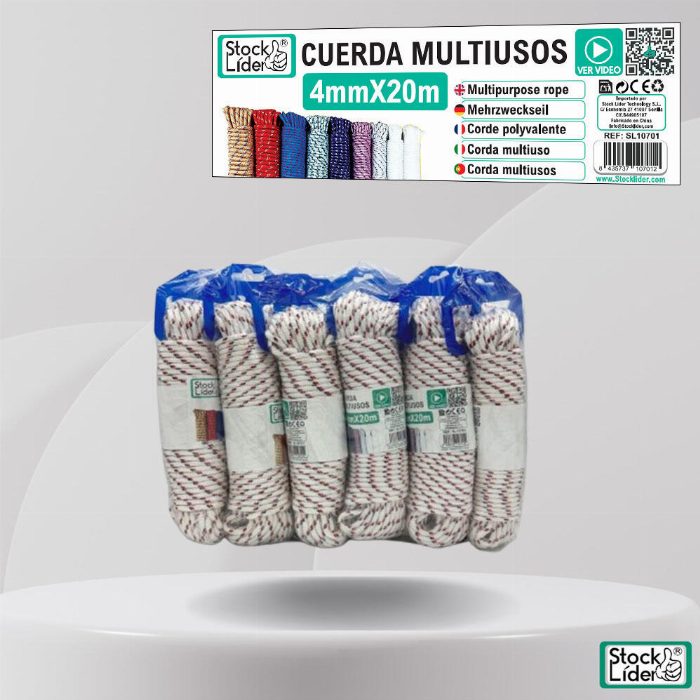 Corda polivalente 4mm x 20m