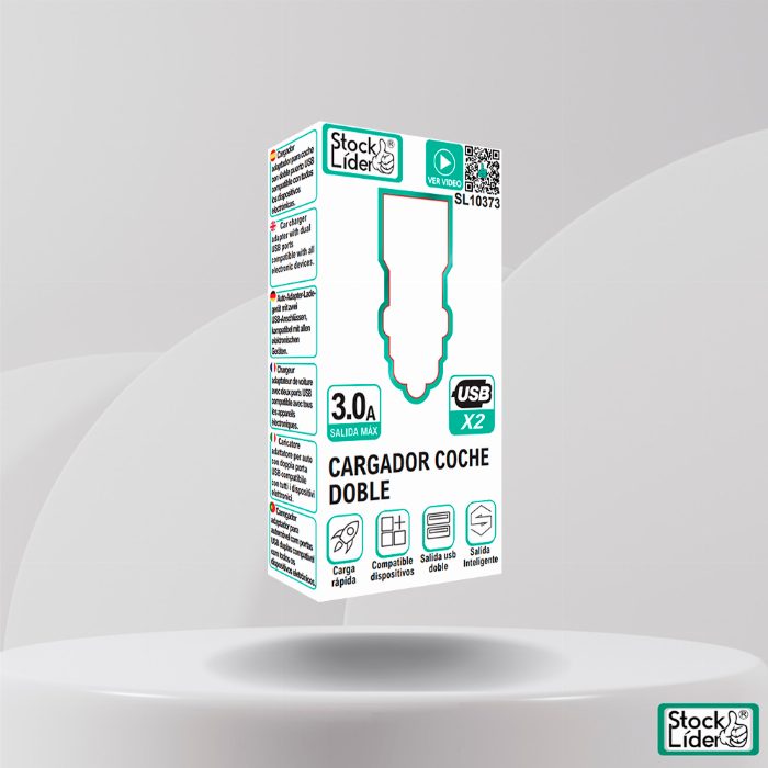 Carregador de carro duplo USB x2
