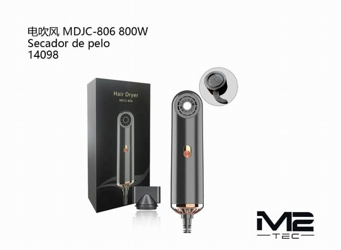 Secador de cabelo compacto 800W