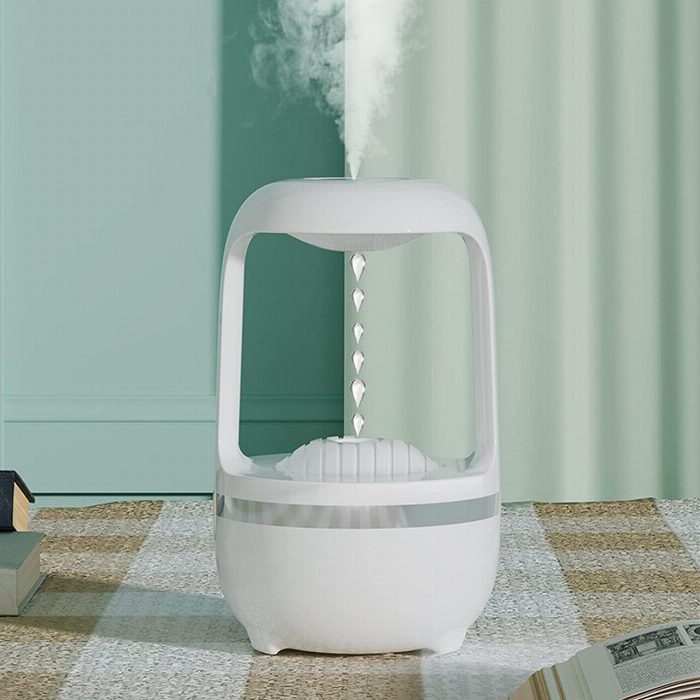 Humidificador cai antigravidade