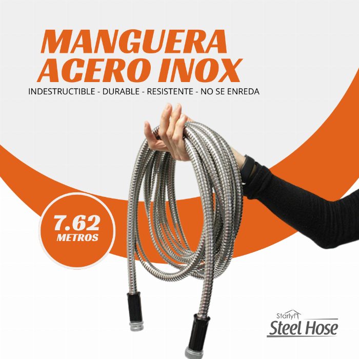 Mangueira de aço inoxidável ultra resistente