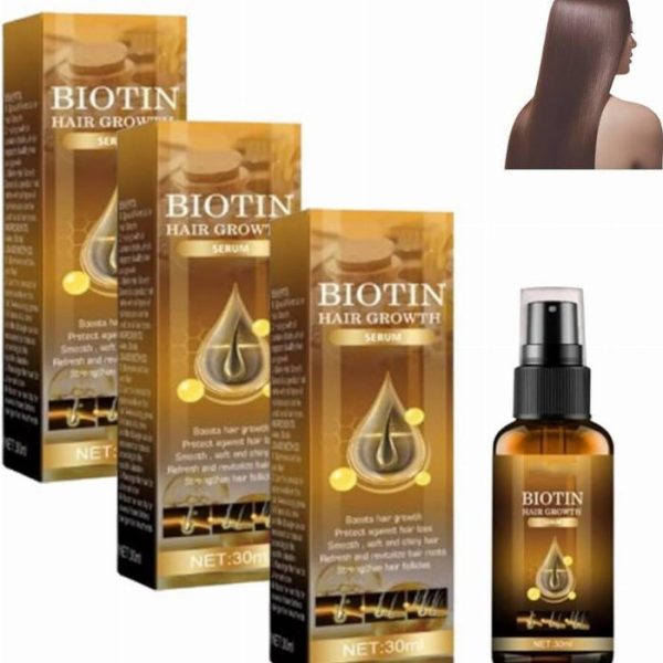 Spray capilar com biotina