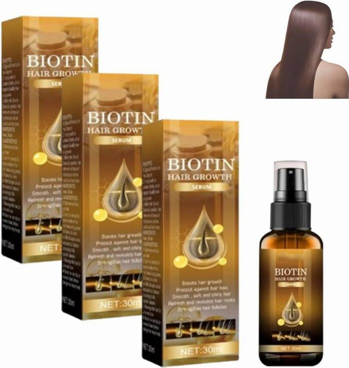 Spray capilar com biotina