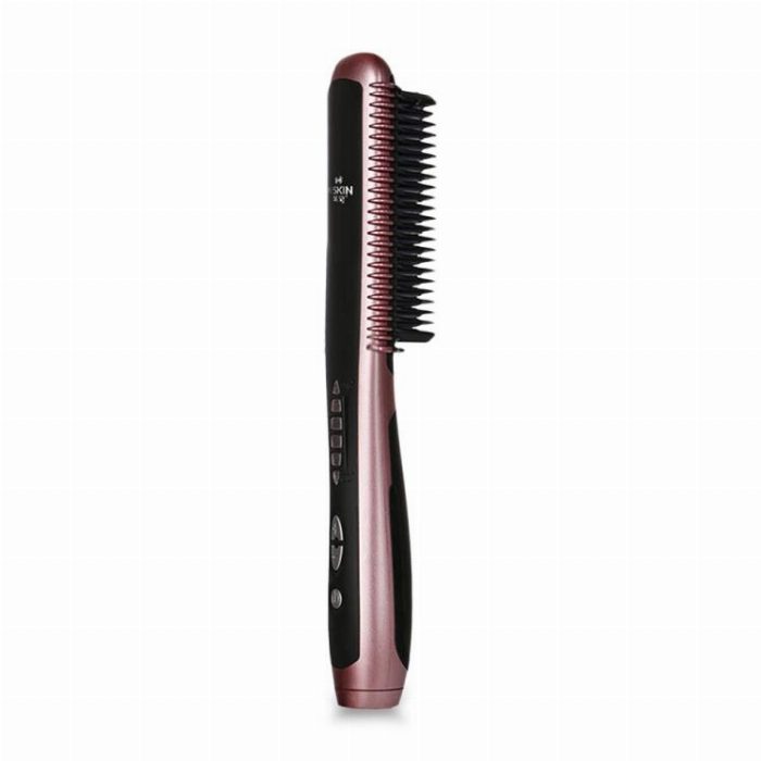 2 em 1 escova de alisamento de cabelo