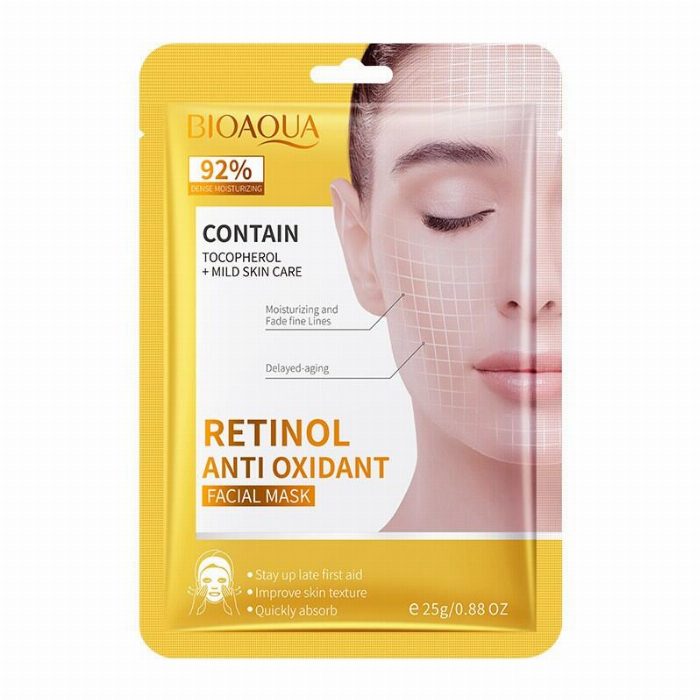 Retinol antioxidante – Máscara facial 92% Bioaqua
